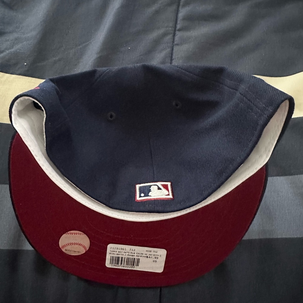 Tampa Bay Devil Rays limited Edition 2008 World Series Cap - Picture 3 of 5